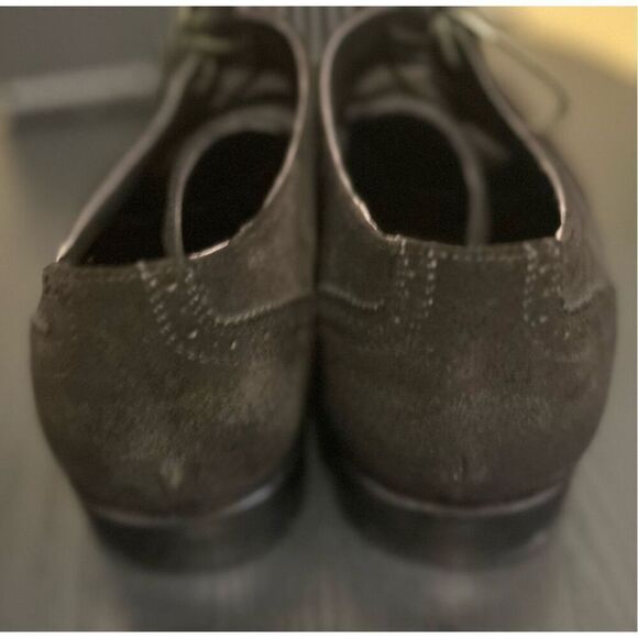 Joseph Abboud Men’s Suede Oxfords Size 13 - Picture 4 of 8
